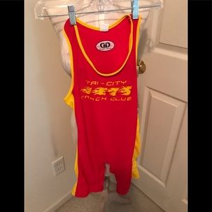 Game Gear Tri-City jets track singlet medium